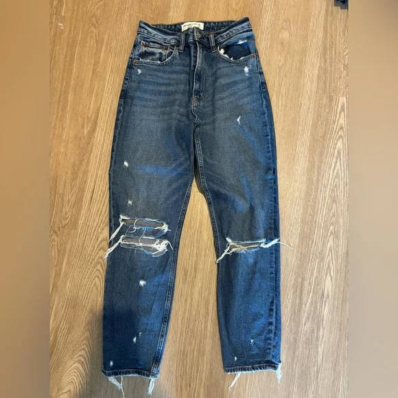 Abercrombie & Fitch the Mom High rise jeans - Picture 2 of 4